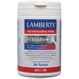 Lamberts FEMA45+ - 180 Tablets - Comprehensive Multivitamin for Women over 45