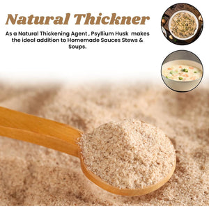 Psyllium Husk (100G/3.52Oz) Easy Mixing Fiber Supplement, Finely Ground & Non-Gmo Powder for Promoting Regularity