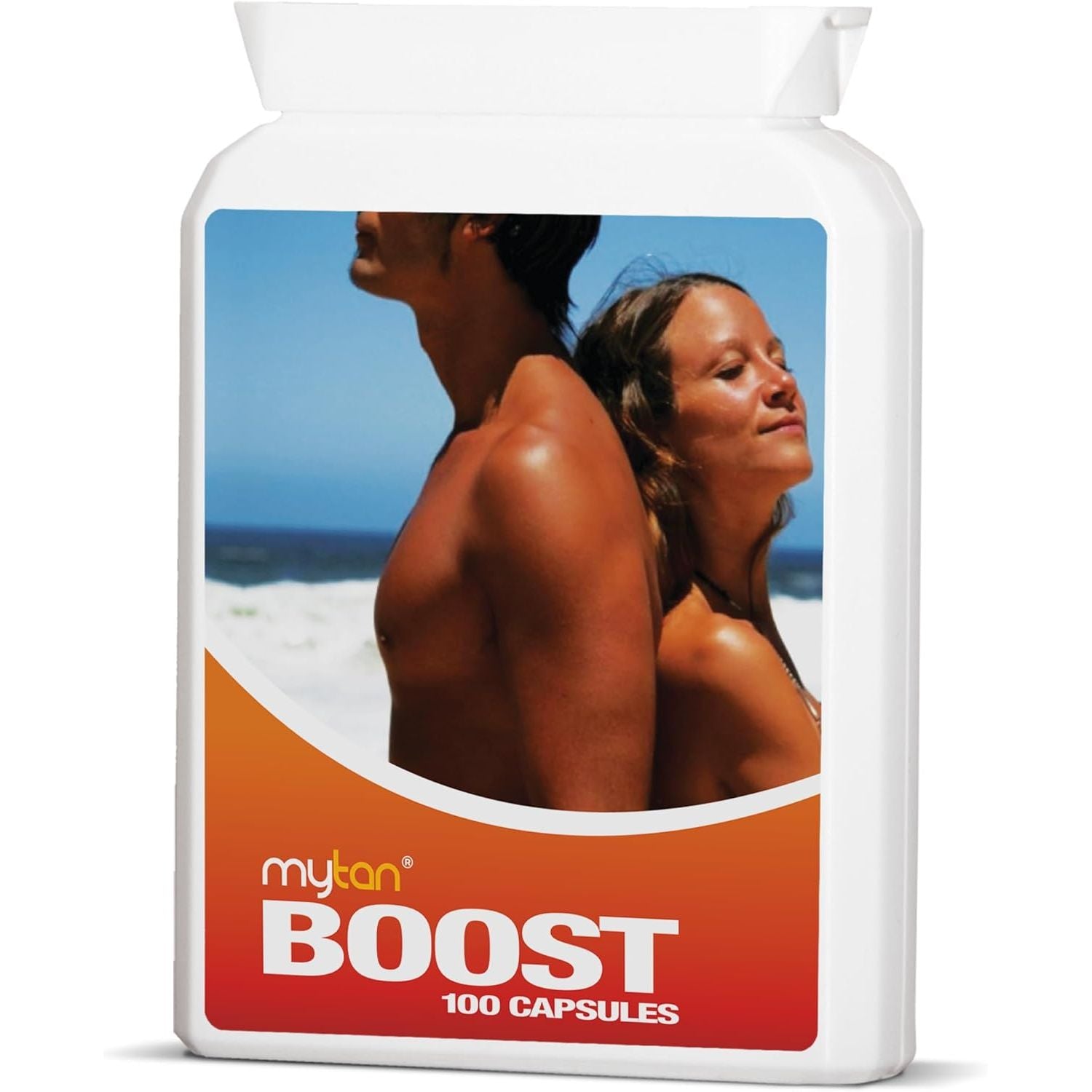 Mytan Boost Tanning Tablets | 100 Sun Tan Pills | All Natural Tanning Pills | Tanning Accelerator | Tan Booster