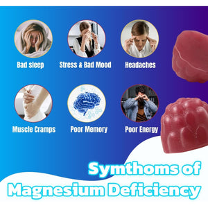 90 Count Magnesium Glycinate & Citrate Gummies – 14 in 1 Magnesium & D3, Ashwagandha L-Theanine, Zinc – Cortisol Supplements for Women – Sugar-Free Vegan Non-Gmo