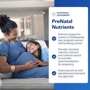 Pure Encapsulations Prenatal Nutrients - Multivitamin and Mineral Complex for Pregnancy and Lactation - 120 Capsules