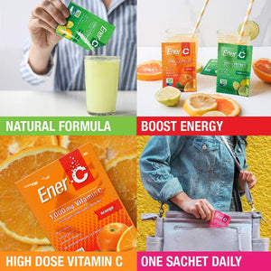 Ener-C Variety Pack 30 Sachets - Multivitamin Drink Mix