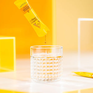 Absolute Collagen Marine Liquid Collagen Supplement for Women, 8000Mg High-Strength Collagen with Vitamin C, Sugar-Free, for Skin, Hair & Nails, Mango & Mandarin Flavour, 14 Sachets per Box