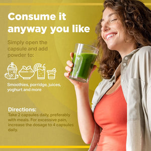 Strength & Spices Anti-Inflammatory, Muscle and Joint Care Supplements for Mobility and Recovery, Turmeric Capsules with 28 Powerful Ingredients, Vegan and All-Natural, 1000Mg, 60 Capsules, Refill