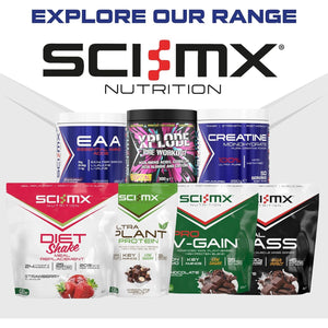 SCI-MX Protein Shaker Bottle for Protein Shakes - 100% Leak Proof • Smooth / Easy Blending • 500Ml