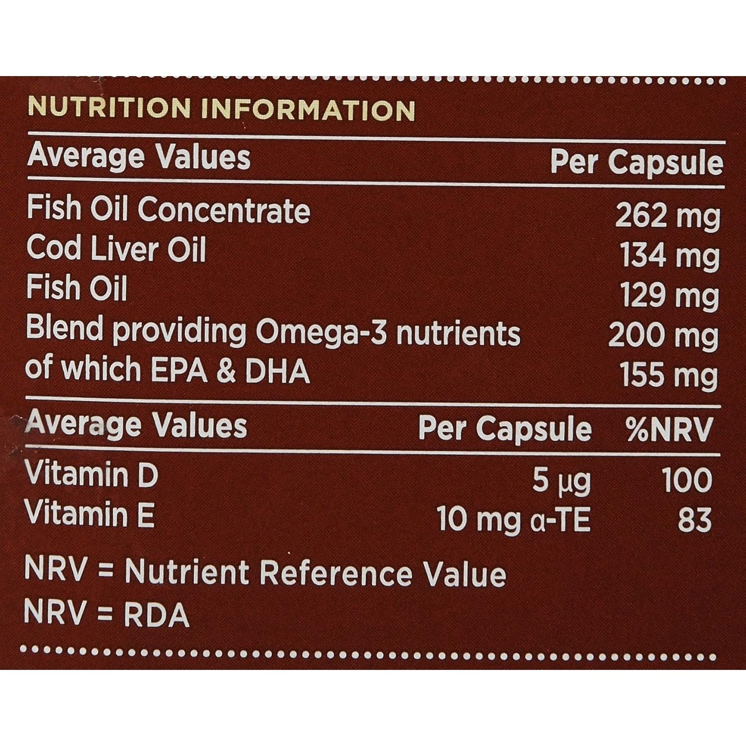 S/SEAS HIGH/S C L O CAPS 60S