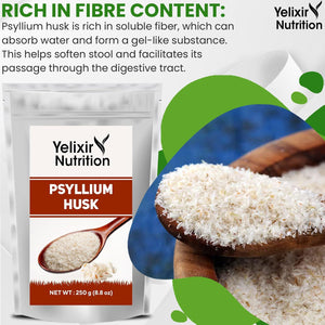 Yelixir Nutrition Psyllium Husk Whole 250 G