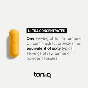 Turmeric Curcumin - Ultra High Potency 60:1 Extract with 95% Curcuminoids - 800Mg per Serving - Black Pepper & MCT Oil for Enhanced Absorption - Third-Party Lab Tested - 60 Capsules