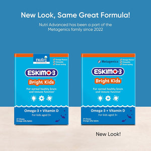 Eskimo-3 Bright Kids Fish Oil by Metagenics - Jelly Splats, 27 Servings