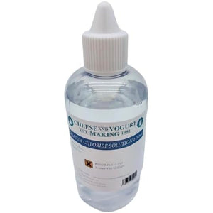 Calcium Chloride Solution for Cheese Making, Enhance Cheese Texture and Yield, Ideal for Home Cheese Makers and Cheese Enthusiasts, Food-Grade, Easy-To-Use Liquid Formulation - 100Ml