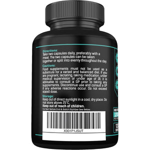 Magnesium Glycinate Supplements 1500Mg & Vitamin B6-120 High Strength Capsules - 1500Mg of Magnesium Providing 315Mg Elemental Magnesium (Bisglycinate) - Pure Active Ingredient