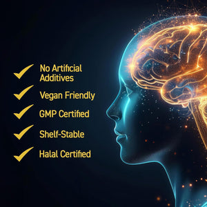 Applied Nutrition - Solutions - Shilajit, Lion’S Mane & Ashwagandha - High Strength Nootropic & Adaptogen Blend - Mental Clarity, Stress & Energy Support - 60 Capsules - 30 Servings