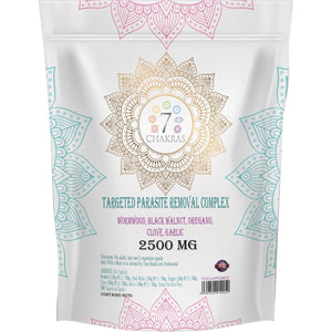 7C Wormwood Parasite Capsules | 60 Wormwood Black Walnut Capsules - 500Mg Worm Wood Herb & 500Mg Black Walnut per Serving with Oregano, Clove & Garlic | Non-Gmo & Gluten Free | Made in the UK