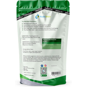 Green Tea Tablets Pure Vegan Weight Loss Pills 9000Mg Keto Diet Slimming Supplements for Men and Women Gluten-Free & Metabolism Booster — Pack of 120