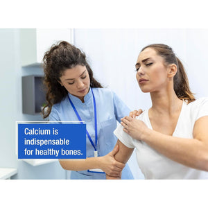 German Calcium 60 Drink Effervescent Tablets - Lemon Lime Flavour - 500 Mg Calcium, Sugarfree, Vegan- T&D Pharma – Made in Germany