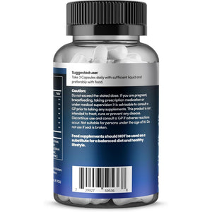 Magnesium 6-In-1 Complex, 2550Mg with Magnesium Citrate, Glycinate, Malate, Oxide, Taurate and Orotate - Promotes Sleep, Energy and Muscles - for Stress & Anxiety Relief - 120 Capsules by Healthessent