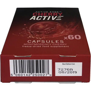 Cherry Active Montmorency Cherry Capsules (Cherry Active) 60'S (Pack of 4)