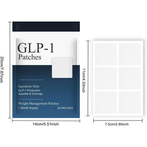 GLP-1 Patches,Glp1 Weight Loss Patches,Natural Ingredients,Gentle and Soothing for Women (2)