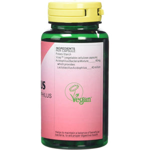 Health plus Acidophilus Probiotic Digestive Health Supplement - 90 Capsules