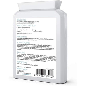 Green Lipped Mussel 500Mg 90 Capsules – Sustainably Sourced from Pure New Zealand Waters, Extracted Using CO2 for Maximum Lipid Retention