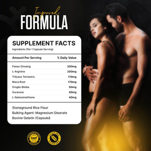 Peakzest | Maximum Strength Male Vitality Enhancer Fast Acting Supplement, Long Lasting, Exclusively for Men. Premium Herbal Blend for Performance & Endurance (10 Count)