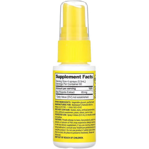Beekeeper'S Naturals Propolis Throat Spray by - 85% Bee Propolis Extract, Natural Immune Support & Sore Throat Relief - Antioxidants, Keto, Paleo, Gluten-Free 1.06 Oz Pack of 1
