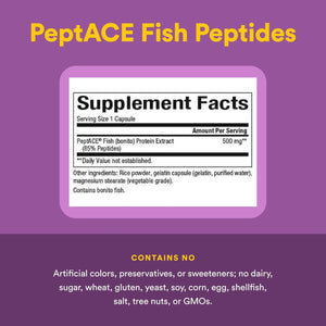 Peptace Fish Peptides (500Mg) 90 Caps