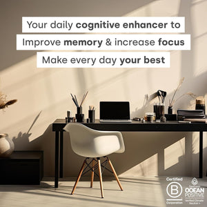 Form Edge - Natural Nootropic for Focus | Cognitive Supplement with Alpha GPC, Bacopa Monnieri, Ginkgo Biloba & B Vitamins | Supports Memory, Calmness & Mental Performance