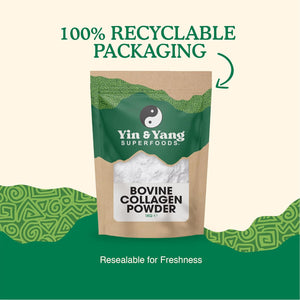 Collagen Powder 1Kg | Supports Skin, Hair, Nails & Joints | High Strength Bovine Collagen Peptides Powder | Pure Hydrolysed Collagen Protein Supplement for Women & Men