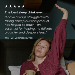 Ancient + Brave True Nightcap 180G - Sleep Supplement for Adults with Magnesium, Zinc, Vitamin C, Amino Acids - Natural Sleep Aid Powder - Recover Sleep, Anxiety Support, Lemon Ginger Flavor, Vegan