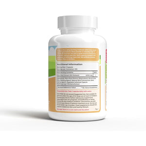 Maca Capsules by Thehealthytree Company - High Strength 4000Mg Extract per Capsule for Men and Women - 120 Vegan Maca Root Powder Tablets