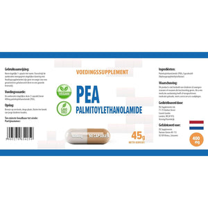 Hepatica Palmitoylethanolamide (Pea) 400Mg | 90 Vegan Capsules | High Strength Pain & Inflammation Support | 3Rd Party Lab Tested | Gluten-Free & Non-Gmo