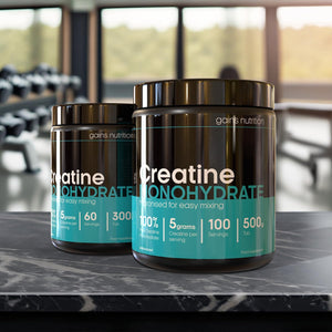 GN Creatine Powder | 300G High Strength Creatine Monohydrate Powder - 5G per Serving | Unflavoured Filler Free Creatine-Monohydrate | Non-Gmo & Gluten Free