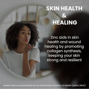 High Strength Ultra Zinc Complex, 120 Premium Capsules, Immune System, Cognitive Function, Potent Dose, Made in the UK