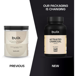 Bulk Activated Charcoal Capsules, 560 Mg per Serving, Pack of 60, 30 Servings, Packaging May Vary