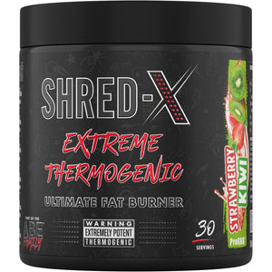 Applied Nutrition Shred X Fat Burner - ABE All Black Everything Fat Burner, Thermo Weight Management (300G - 30 Servings) (Strawberry Kiwi)
