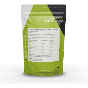 Glucomannan Powder 100G - Konjac Fibre | High Fibre | Vegan