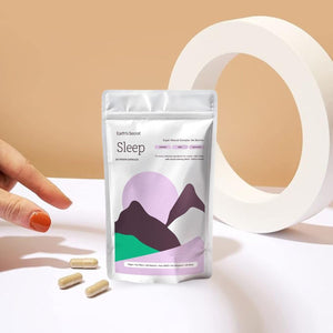 Earth'S Secret Sleep – Award Winning Saffron Extract & Tart Cherry Formula for Restful Sleep – Passionflower, Chamomile & Lavender – Non-Gmo, Filler-Free, Made in the UK Sleep Aid - 60 Vegan Capsules