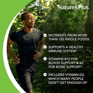 Naturesplus Source of Life Gold Liquid - High Potency Whole Food Multivitamin and Mineral - Energy Boost, Immune Support - Vegetarian, Gluten Free - 887Ml