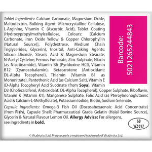 Pregnacare MAX Pregnancy Vitamins - Uk'S No.1 Pregnancy Brand. Greater Prenatal Care for Women, Supplement with Added Omega-3 DHA for Normal Brain and Eye Development, Vitabiotics
