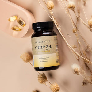 Primabiotic Omega 3 – High Strength Fish Oil Capsules | Pure Omega-3 Fish Oil for Heart, Brain & Joints | Premium EPA & DHA | Supports Heart Health, Cognitive Function & Joint Mobility