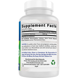 Best Naturals DLPA 500 Mg 120 Tablets (120 Count (Pack of 1))