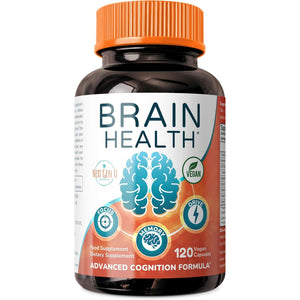 Brain Supplement - 120 Vegan Capsules - Dietary Nootropic May Help Memory, Cognitive Function & Focus - Formulation with Amino Acids, Polyphenols & B Vitamins - for Women, Men & Seniors - by Nextgenu