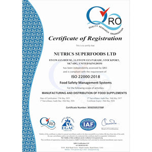 Nutrics® Wild Lettuce ARUGULA Extract 5000Mg (Per Capsule) X 60 V Capsules - 10:1 Extract - Ten Times Stronger (2 Months Supply) Vegan Vegetarian Dietary Supplement