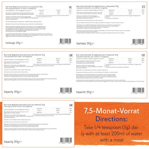 Now Foods, Magnesium Ascorbate, 227G Vegan Powder, Vitamin C, Minerals, Gluten Free, Soy Free, Vegetarian