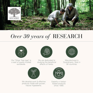 New Nordic Magnesium Citrate - 750 Mg Extra Strength - Muscle & Sleep Support for Women & Men - Vitamin B Complex & Vitamin D - 60 Tablets