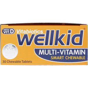 Vitabiotics Wellkid Multi-Vitamin Smart Chewable - 30 Tablets