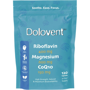 Dolovent - Contributes to the Normal Function of the Nervous System, a Reduction in Tiredness & Fatigue and Normal Psychological Function