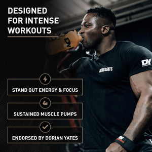 DY Nutrition - Blood and Guts Pre Workout Powder, 380G (Bubblegum) - High Strength Preworkout with 350Mg Caffeine, Citrulline Malate, Beta Alanine, Arginine AKG, L-Tyrosine, Vitamin B3 for Men & Women