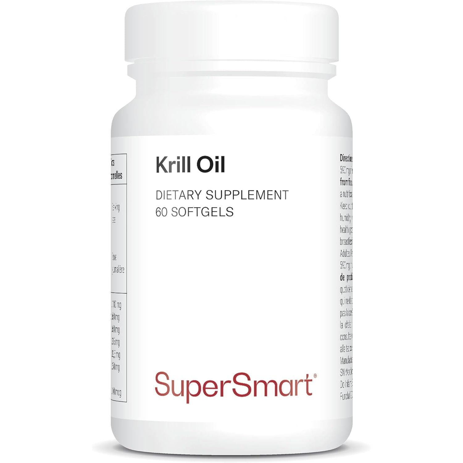 Krill Oil – Supports Normal Blood Pressure – Naturally Rich in Omega‑3 (EPA & DHA), Antioxidants & Phospholipids – Supersmart